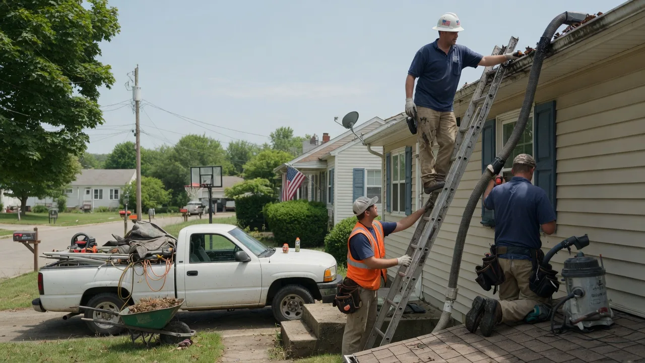 Gutter Installation in Union Furnace, OH near me